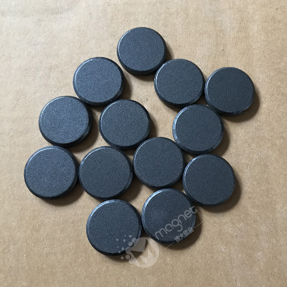 D45*3 manufacturer wholesale special-shaped black round magnet ferrite magnetic material round magnet manufacturer pic 17
