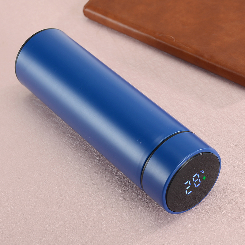 304 stainless steel insulated cup, smart temperature display, business straight cup, temperature measurement car water cup, gift cup, temperature cup pic 26
