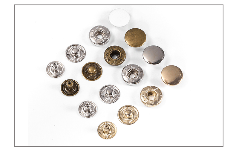 The manufacturer has in stock brass four-way buttons, metal smooth four-way buckles, large white buckles 201#15mm emergency buttons pic 18