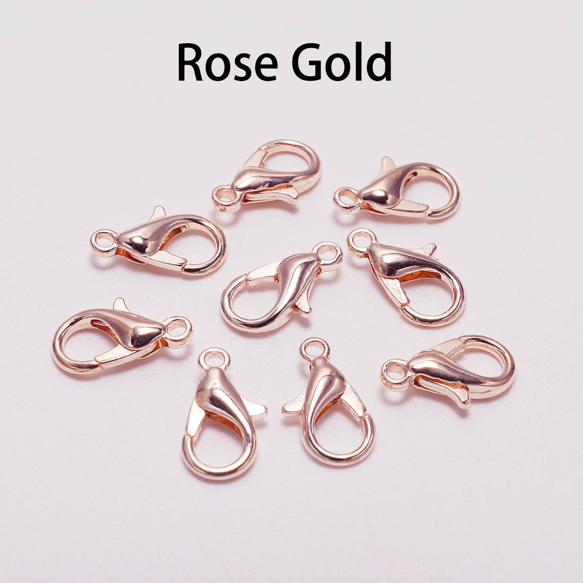 We process and customize all kinds of jewelry pendants, lobster buckles, rice beads and various accessories pic 11