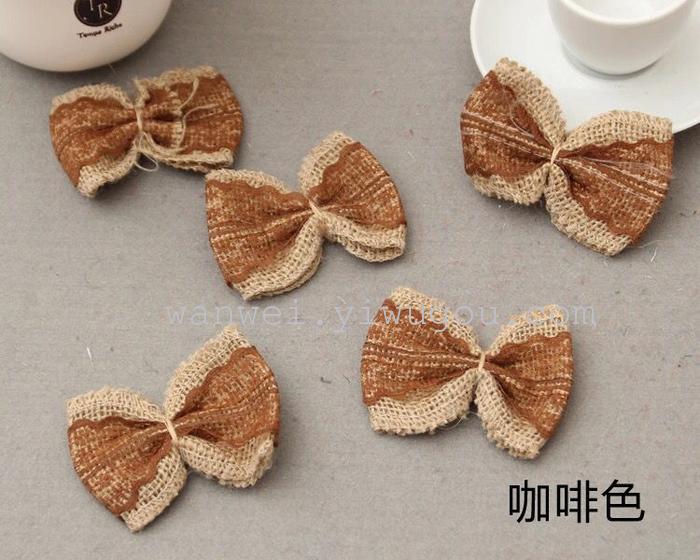 Packaging materials: Lace edges, linen strips, bows, wedding accessories pic 10