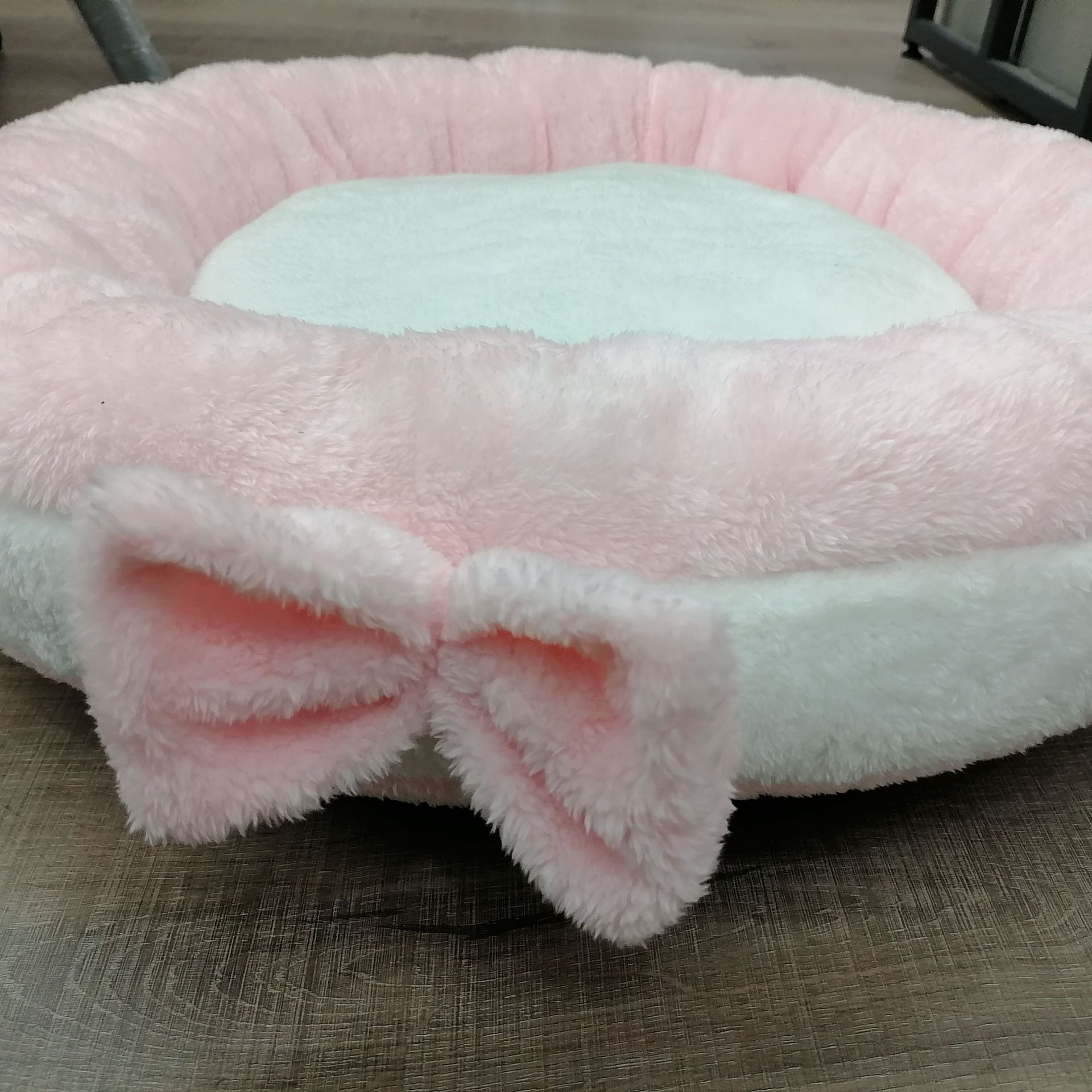 冬季保暖圆窝狗窝猫窝蝴蝶结宠物窝宠物用品详情10