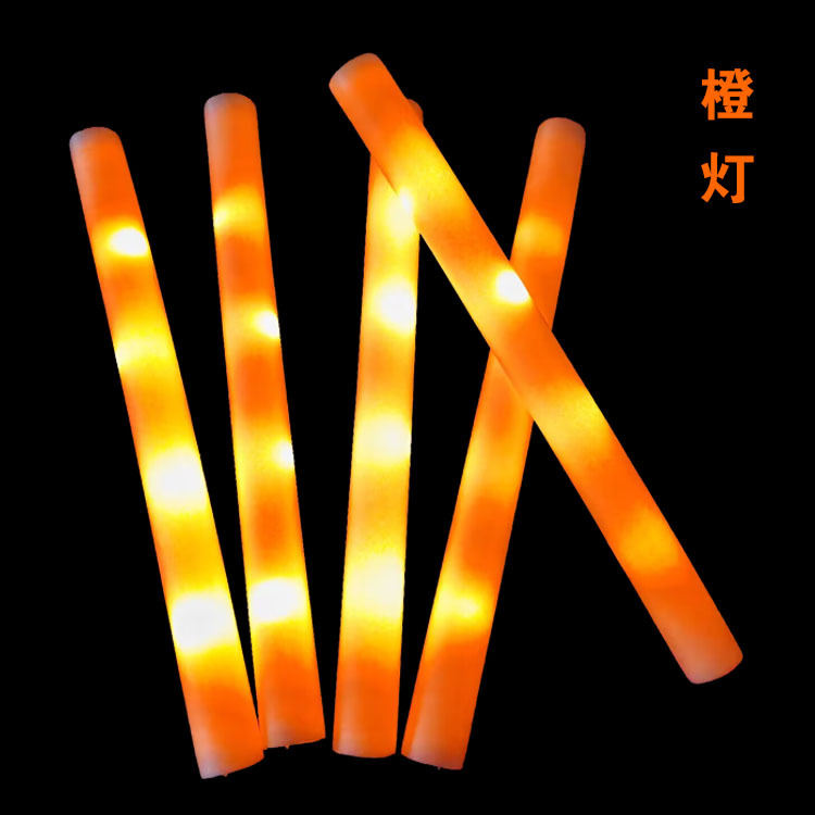 Colorful sponge foam glow stick concert support flash stick bar performance large LED light stick props pic 7