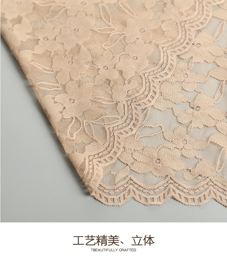 Factory direct supply of 23cm new lace-trimmed ship sock underwear lace DIY accessories pic 19