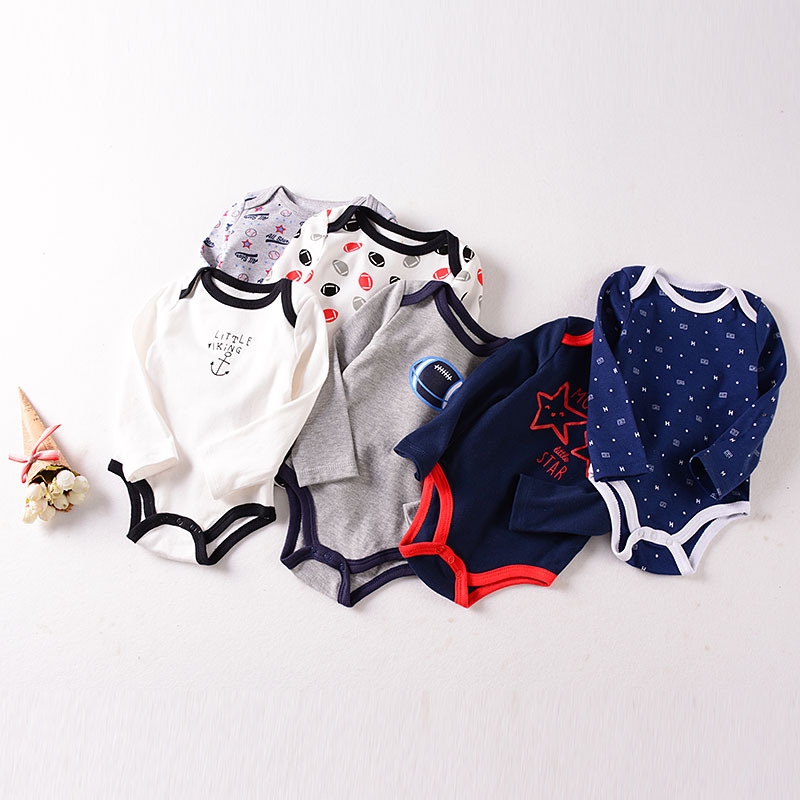 Summer 2021 new long-sleeved and short-sleeved crawling suits for infants and children aged 0-1, cartoon crawling suits, foreign trade miscellaneous styles, long-sleeved and short-sleeved crawling suits pic 35