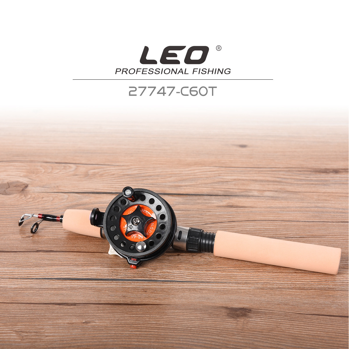 27747 LEO Leou [Ultra-Short Retractable Ice Fishing Rod Set] Export Fishing Rod Winter Fishing AliExpress Fishing gear pic 12