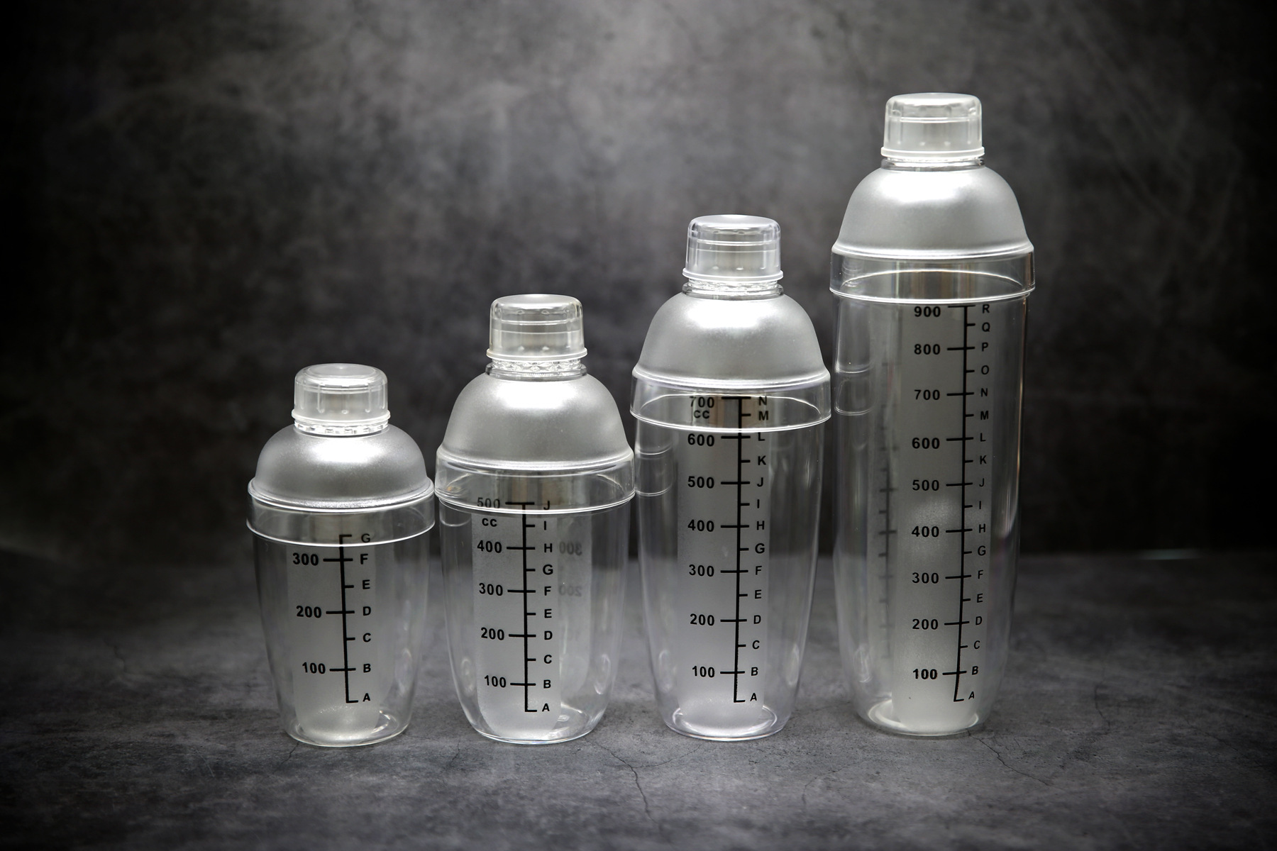 New transparent resin shaker with scale, milk tea shop supplies, milk tea shaker, 500ml cocktail shaker pic 42