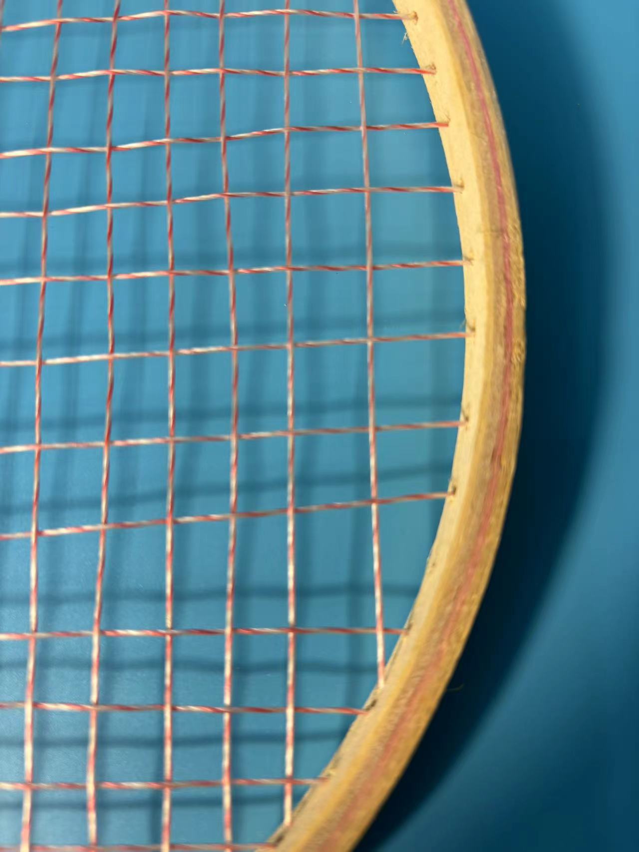 跨境外贸木头羽毛球拍木质纤维丝网线体育用品批发厂家直销详情8