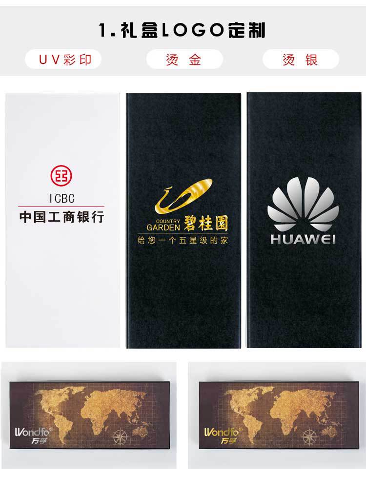 蓝孔雀机械朋克风翅膀钢笔蘸水笔墨水广告礼品笔羽毛笔套装定 制详情19