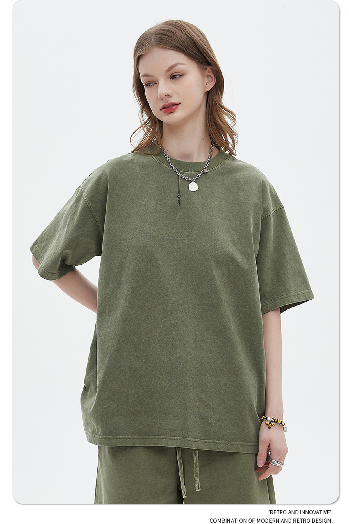 ARTIE男装|重磅250G复古水洗做旧短袖t恤男 宽松纯棉男士潮牌t恤详情74