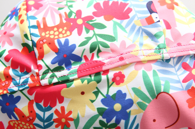 Korean style girls' swimsuits, ins, long-sleeved sun protection, quick-drying and warm surfing suits for babies and children, trendy pic 20