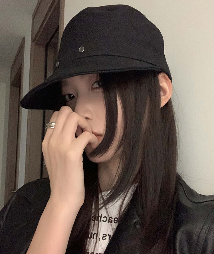 2023新款大头围棒球帽日系鸭舌帽高颅顶加大加深显脸小韩版百搭潮详情8