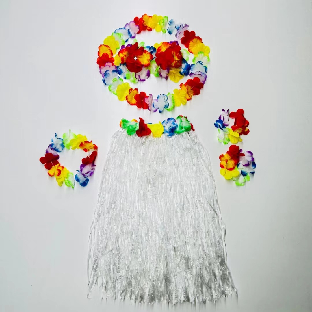 Factory direct supply of Hawaiian festival performance costumes, hula dance garlands, atmosphere decoration, props and supplies wholesale pic 5
