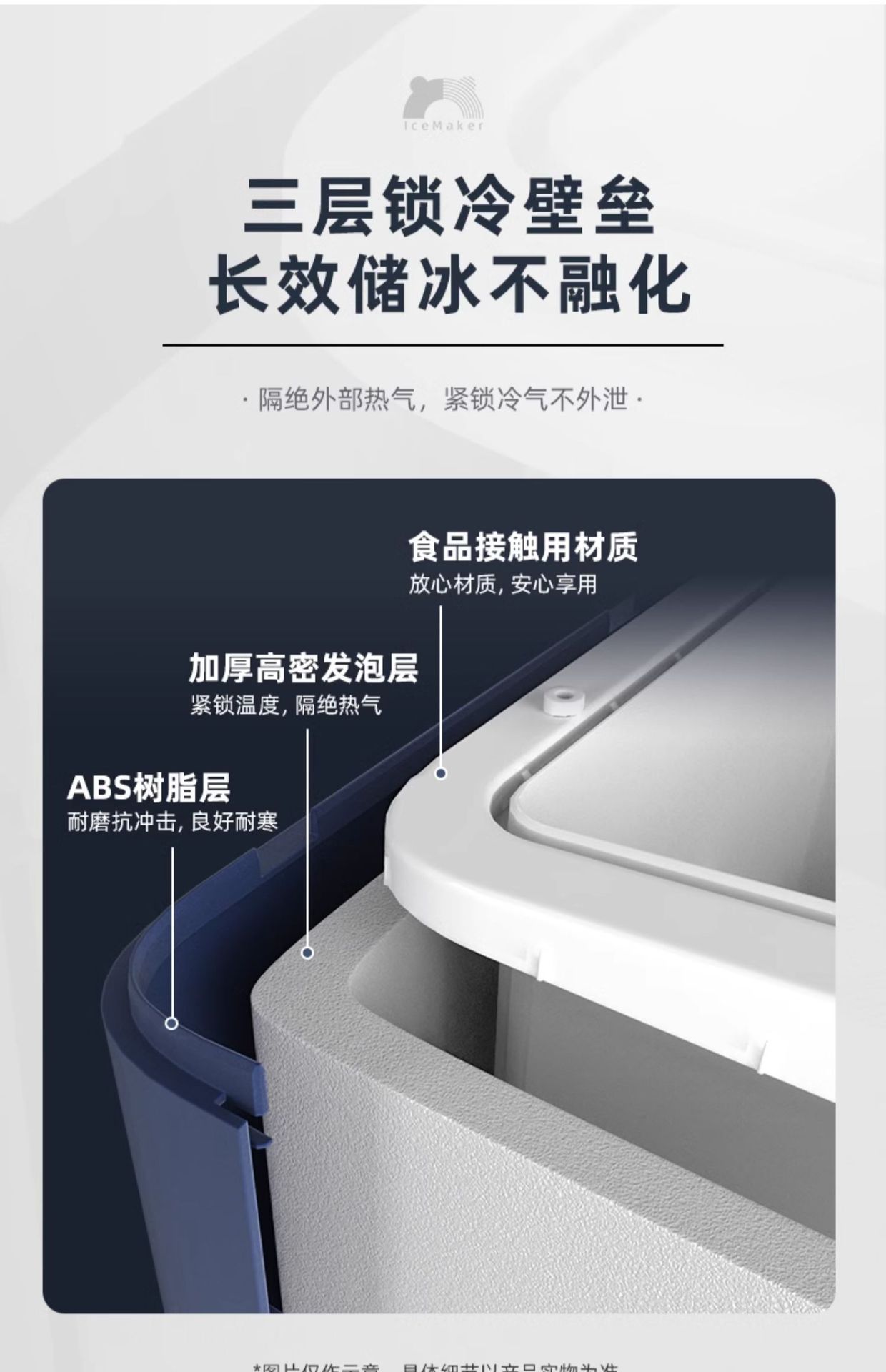 Household fully automatic ice maker, rapid ice-making, low-power bullet ice block, commercial ice-making and ice-making machine pic 24