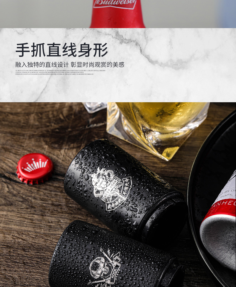 Cross-border beer bottle opener creative stainless steel bottle opener press automatic cap opener advertisement non-destructive beer screwdriver pic 23