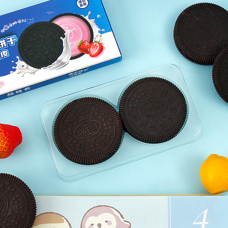 Creative eraser sandwich cookie shaped eraser, specially designed for primary school students, high appearance level, personalized eraser, clean thoroughly pic 5
