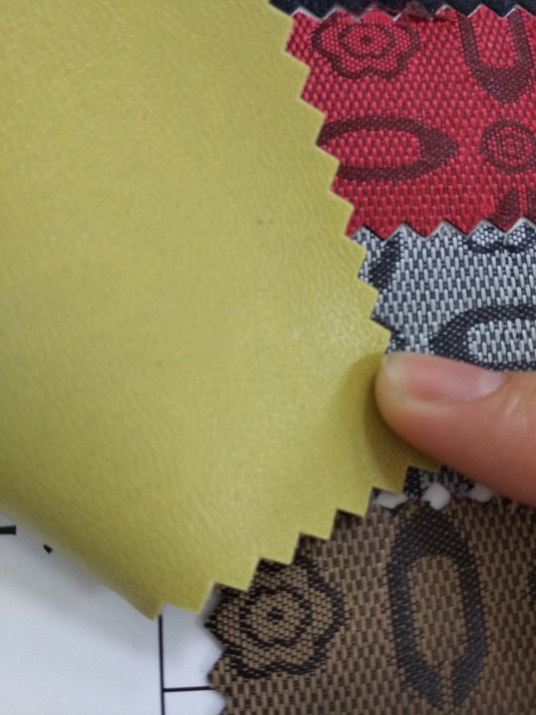 Factory direct sales of multiple colors of jacquard fabric, 60-thread sheepskin texture PVC foam fashionable backpacks, handbags and briefcases pic 12