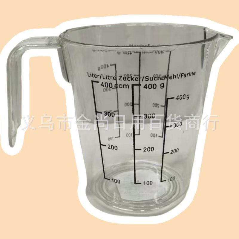 Household measuring cup with transparent scale, large-capacity baking scale cup, milk tea measuring tool, heat-resistant measuring cup pic 3