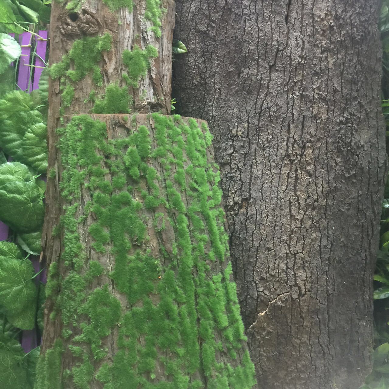 Simulated tree bark, original farm landscape, natural tree bark, real wood veneer, water pipe, column decoration, tree bark pic 15