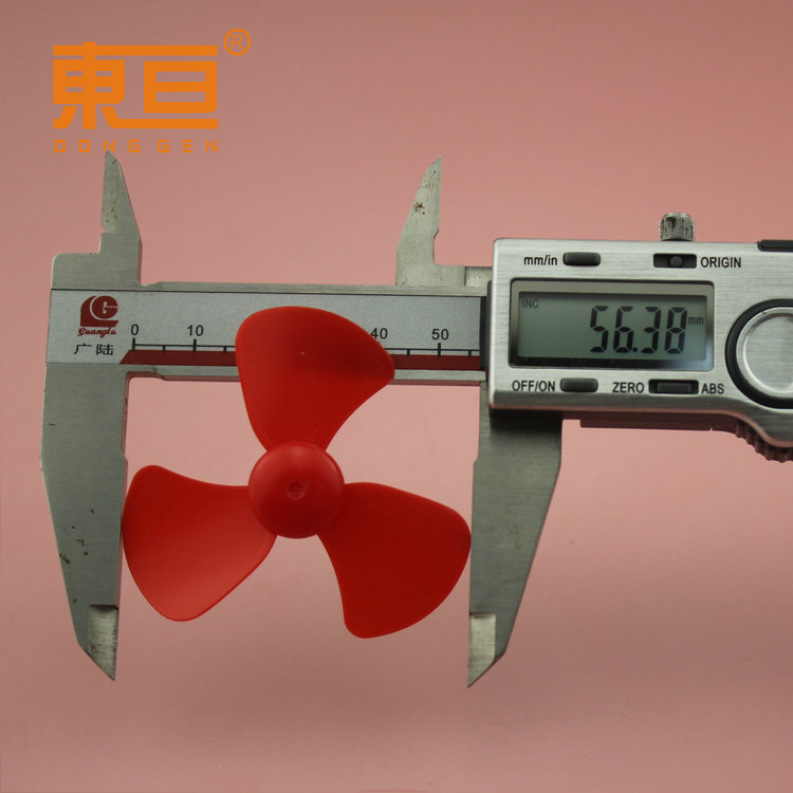 Φ603Y2A Red 60 three-blade propeller, fan blade, common paddle, technological building block parts pic 5