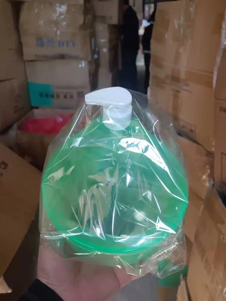 跨境厨房洗洁精按压盒皂液盒洗碗刷锅皂液按压器给皂器皂液分配器详情4