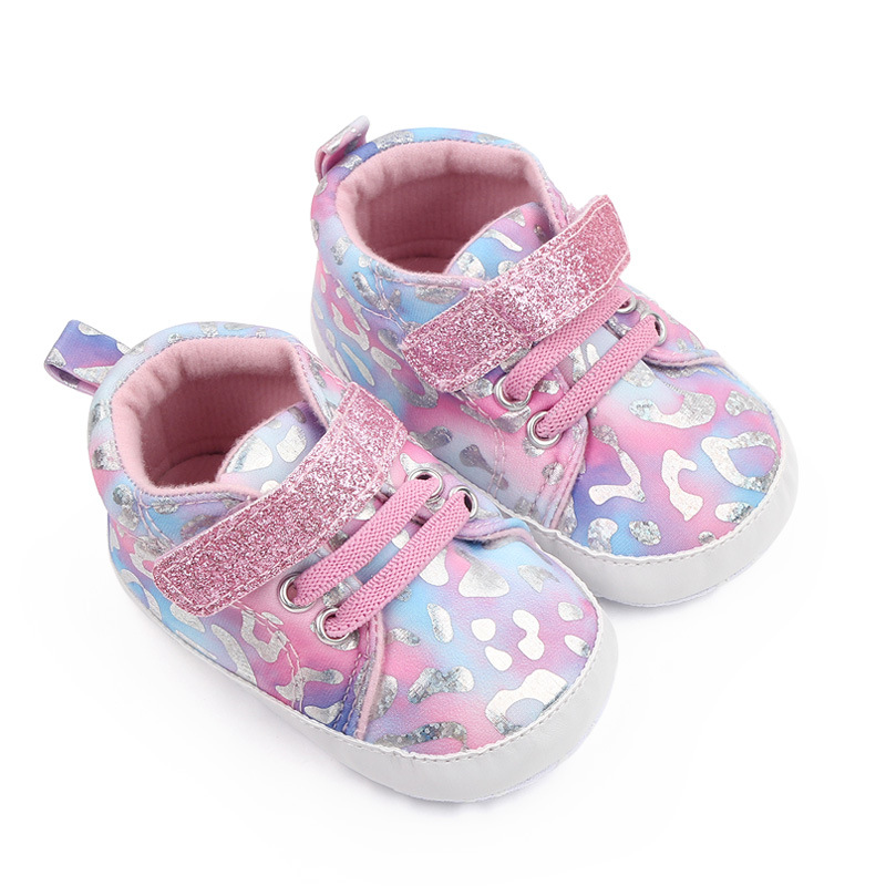 Soft-soled baby shoes for infants aged 0-12 months, indoor walking shoes in color and camouflage, Spring and Autumn 2773 pic 11