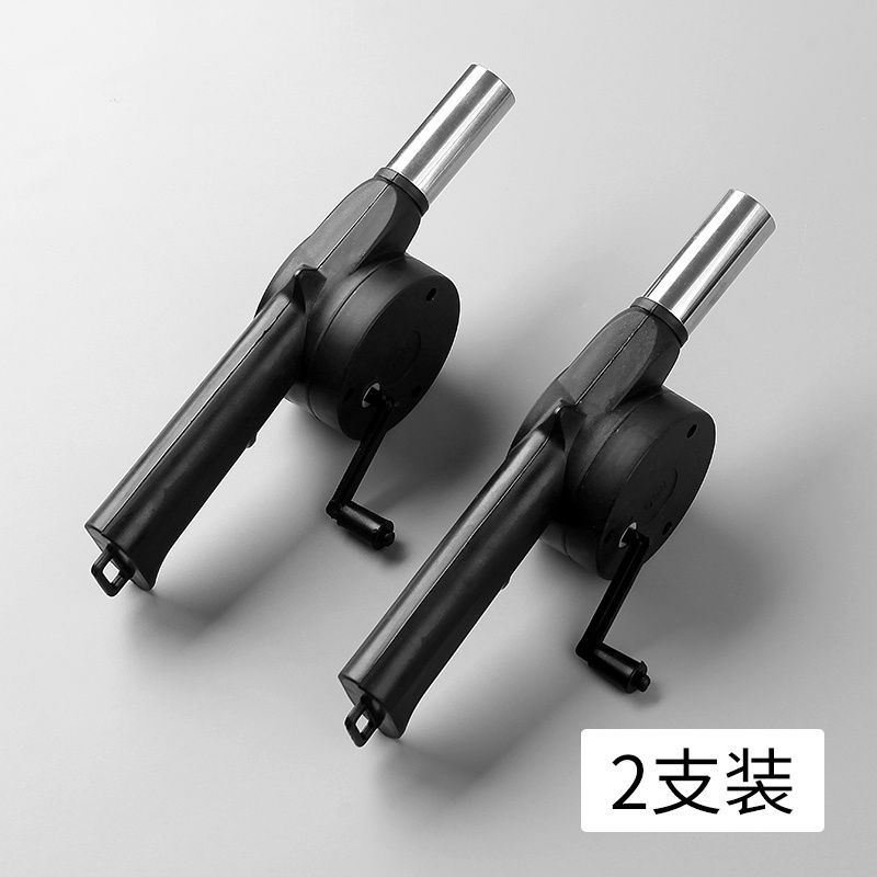手摇鼓风机家用手动便携烧烤鼓风机小型吹风机户外烧烤配件工具详情1