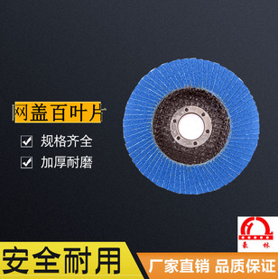 氧化铝棕刚玉百页片塑盖百叶片加厚抛光百页轮砂轮片红砂百叶轮详情10