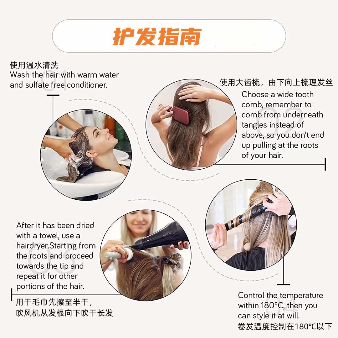 Factory stock real hair, brown hair extension strips, long straight hair, InvisibleTapeinhair, real hair film hair pic 12