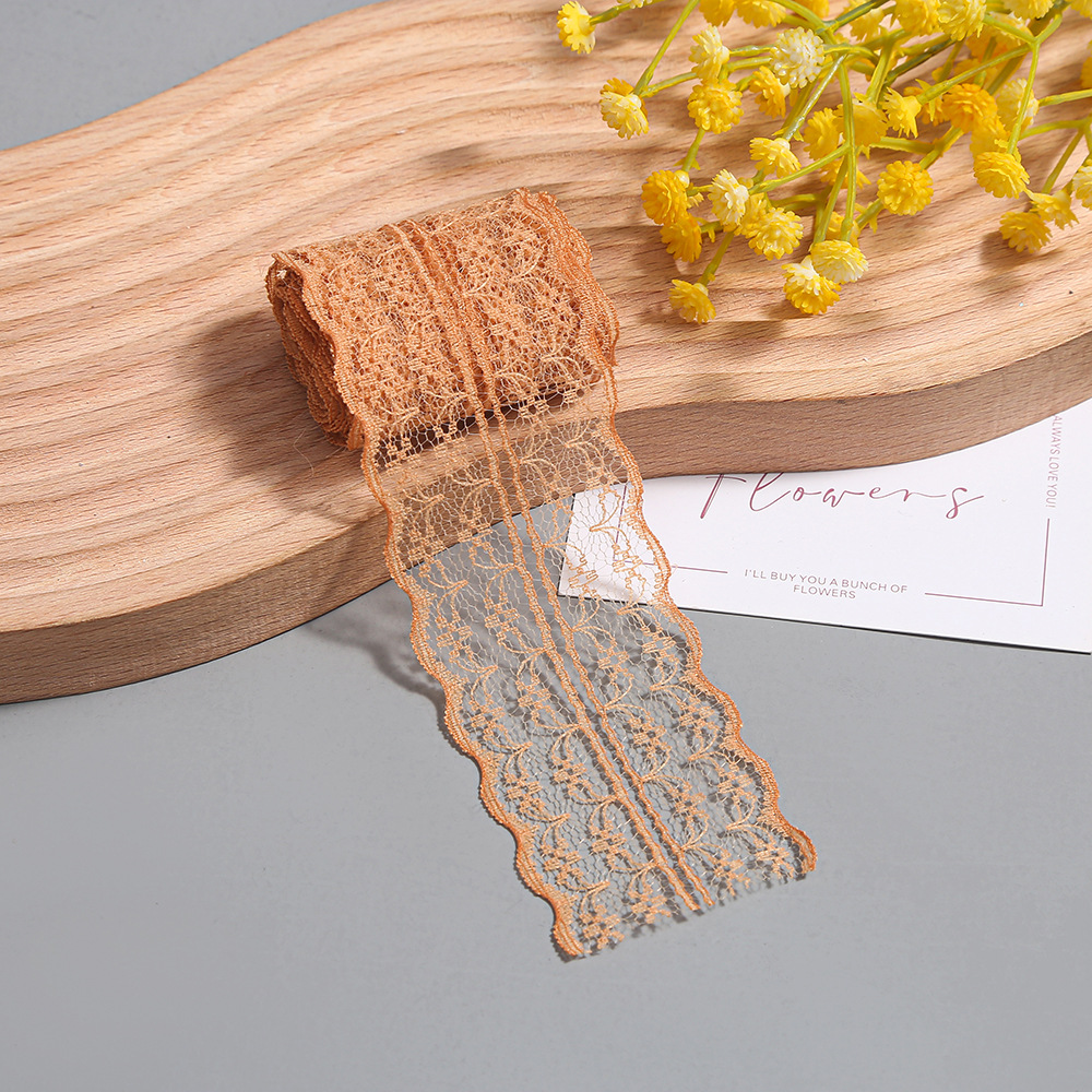 133-2A in-stock color non-elastic lace trim handicrafts, doll clothing, scarves, sleeves, accessories, DIY clothing pic 29