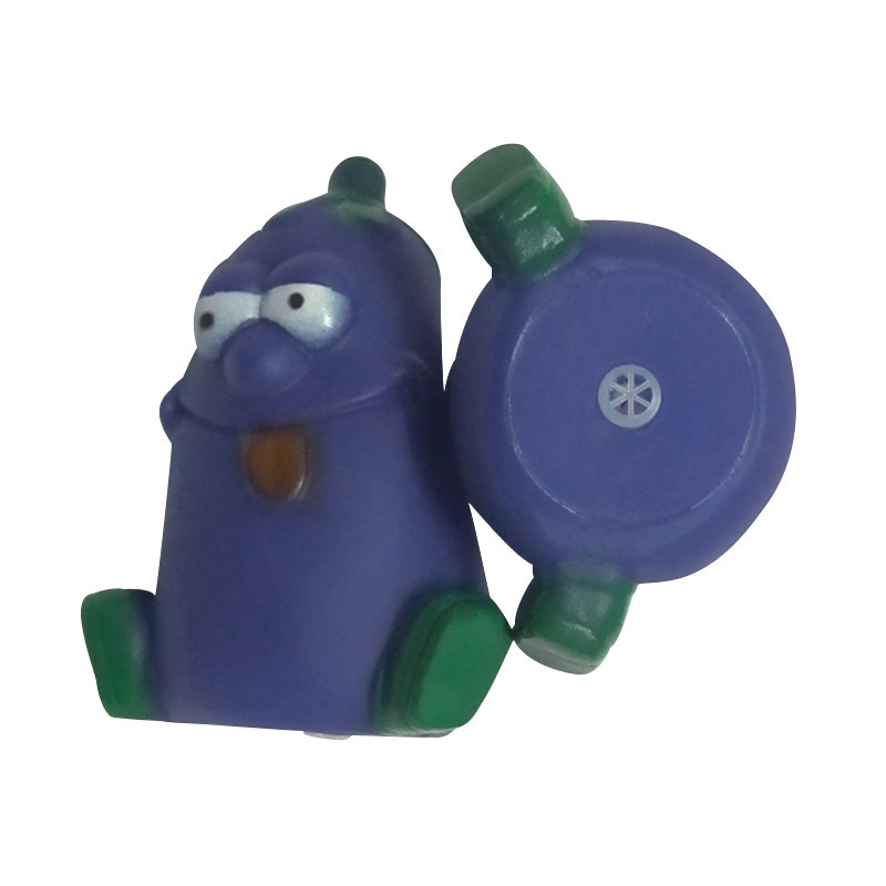 Hot-selling manufacturer wholesale rubber sound-making eggplant pet supplies, durable dog training toys pic 6