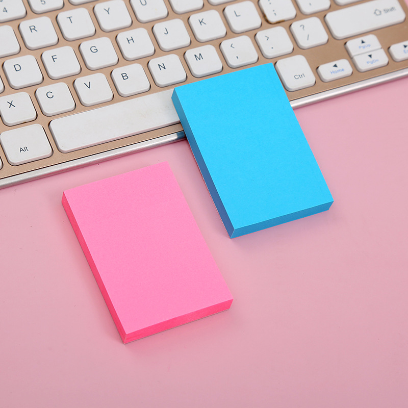 Factory direct sales of tear-off sticky notes, simple student sticky notes, office sticky notes that can print takeout logos, custom-made sticky notes pic 9