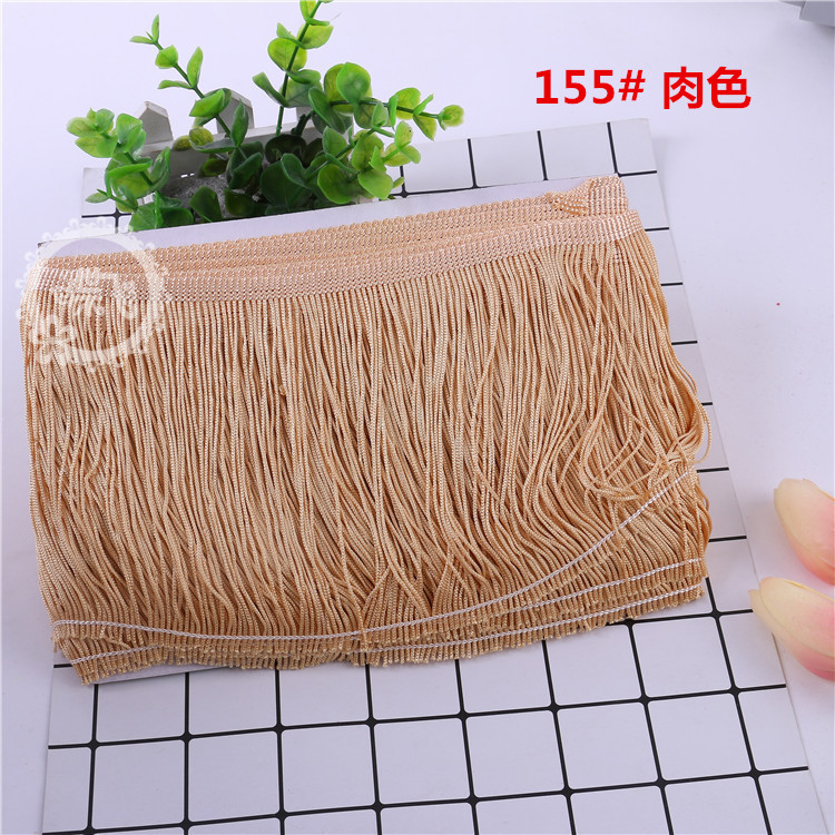 DIY stage costume accessories: Latin dance lace, tassel lace, polyester ribbon, 15CM, factory direct sales, 1 webbing pic 33