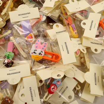 夹女碎发爱心粉色系女发夹网红新款夹子夏季刘海夹头饰侧边发卡详情15