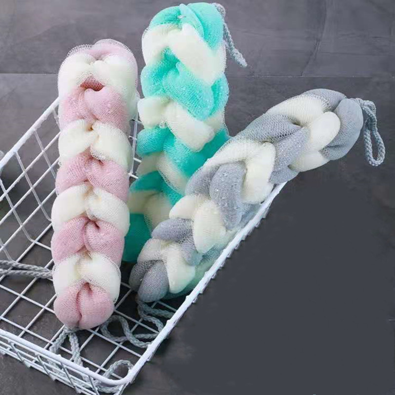 Foaming net for household bath scrubbing towels pic 4
