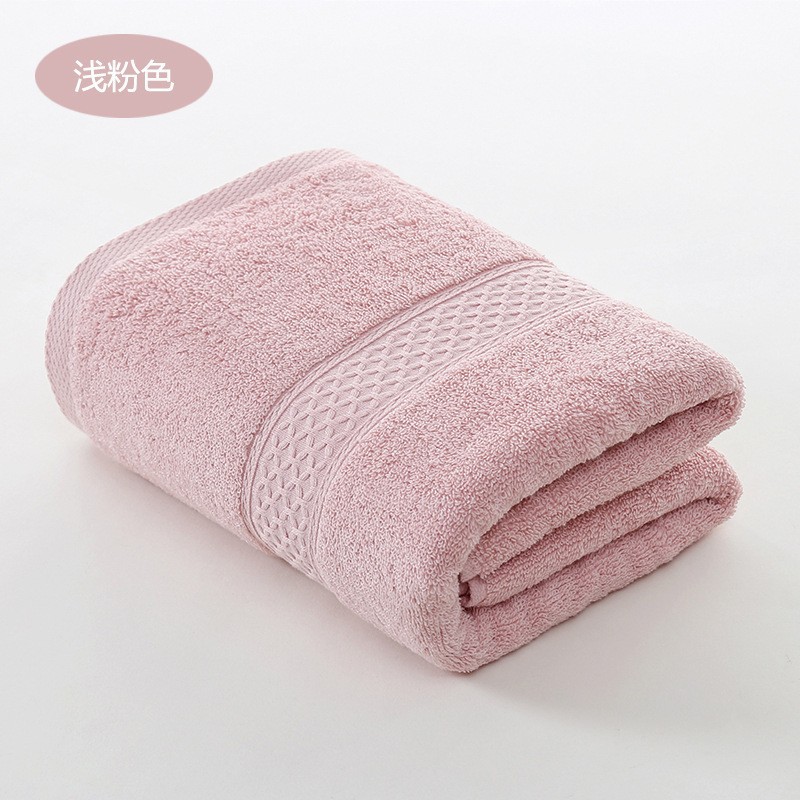 Wholesale pure cotton bath towels 80*160 thickened and enlarged bath towels with water absorption. Wholesale pure cotton bath towels for home use, hotels and beauty salons pic 20