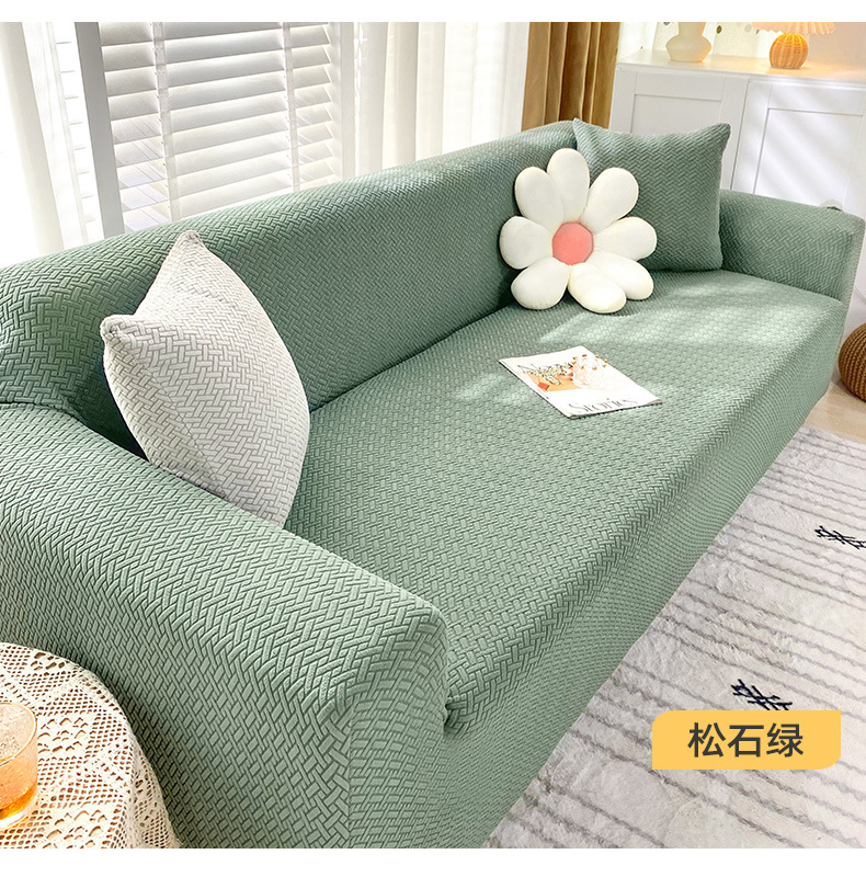 All-inclusive elastic universal sofa cover, sofa cushion, sofa cover, sofa towel, double or triple combination sofa pic 36