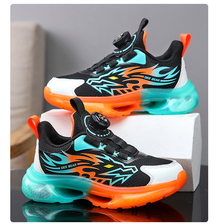 国潮中国风布鞋男童篮球鞋2024夏季新款网面儿童鞋子男孩跑步运动鞋大童透气网鞋详情26