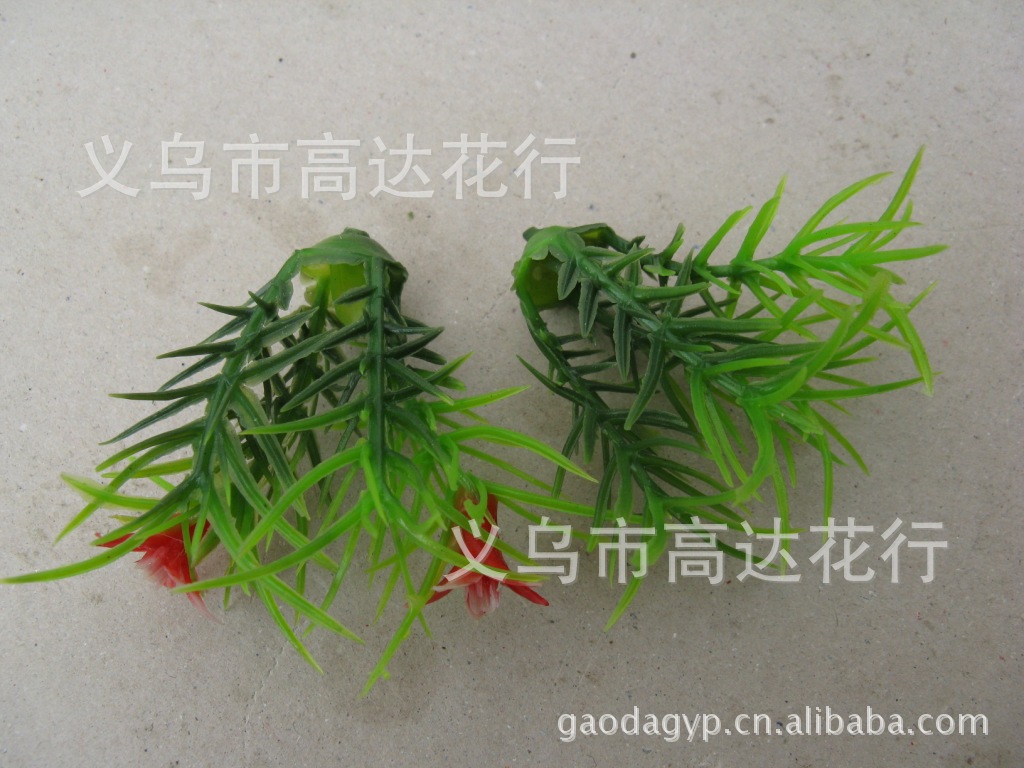 Plastic lawn, little star, little purple flower, water plant, plastic water plant, artificial money lawn, eucalyptus lawn pic 1