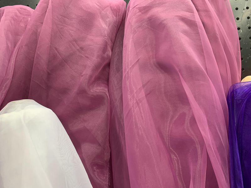 Polyester fashion Butterfly festival fabric toys puffy skirt head accessories Hair accessories scarf fabric cleaning cool storage gauze pic 2