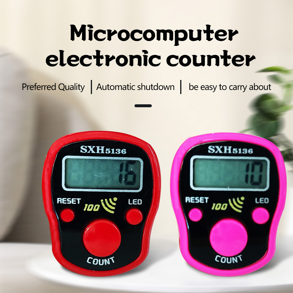 Zhejiang alfajia supplies 1051 box sets of full hundred-meter sound hand-held push-button electronic counters pic 5