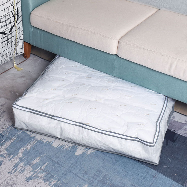 Amazon bed bottom quilt storage bag, new non-woven fabric hand-held dust-proof clothing, miscellaneous cotton quilt organization and storage bag pic 8