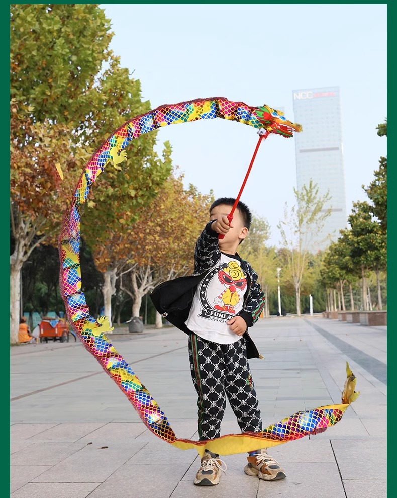 广场舞龙彩带舞彩带男孩发光甩龙健身龙舞龙彩带健身儿童跳舞彩带详情13