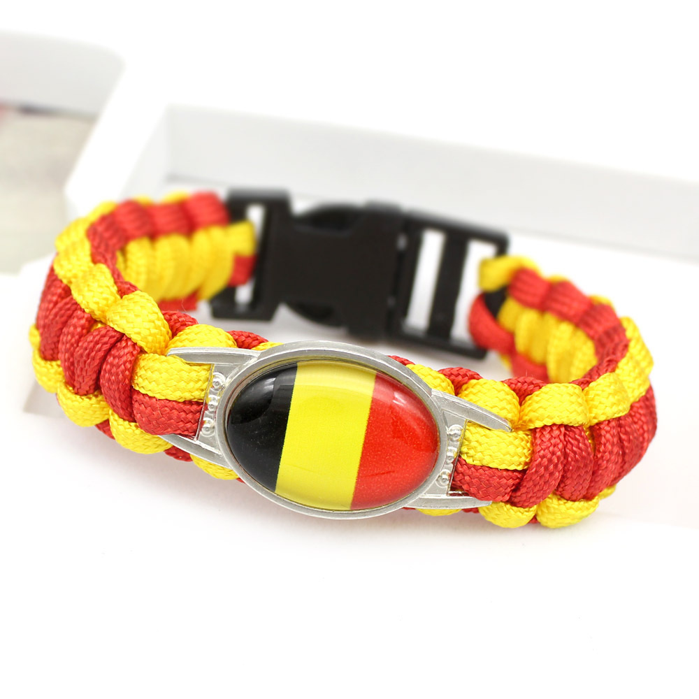 世界各国国旗手环 委内瑞拉 巴拉圭  国旗伞绳编织手链详情30