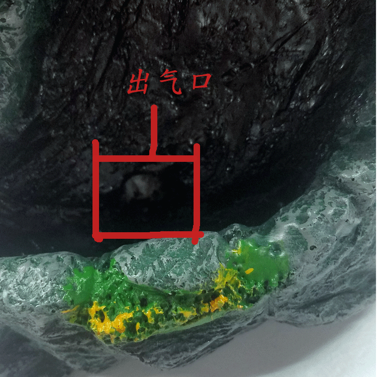 水族用品批发厂家批发鱼缸假山树脂造景装饰品瀑布流沙摆件详情29