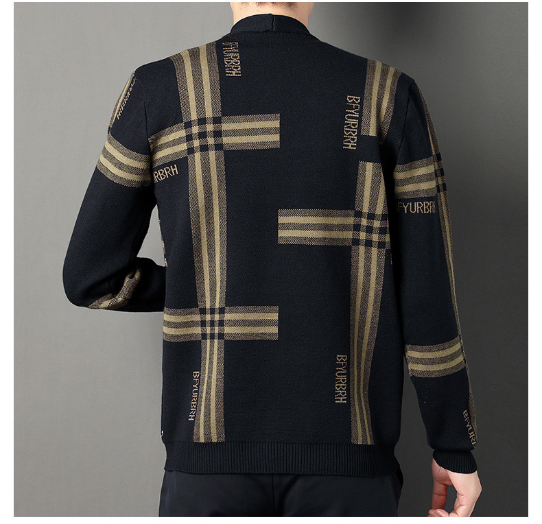 Nuevo 2022 abrigos hombre otoño coreano tendencias jersey jerseys cardigan chaquetas casual hombre tops suéter hombre pic 11