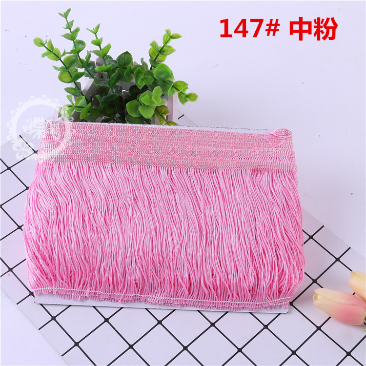 DIY stage costume accessories: Latin dance lace, tassel lace, polyester ribbon, 15CM, factory direct sales, 1 webbing pic 46