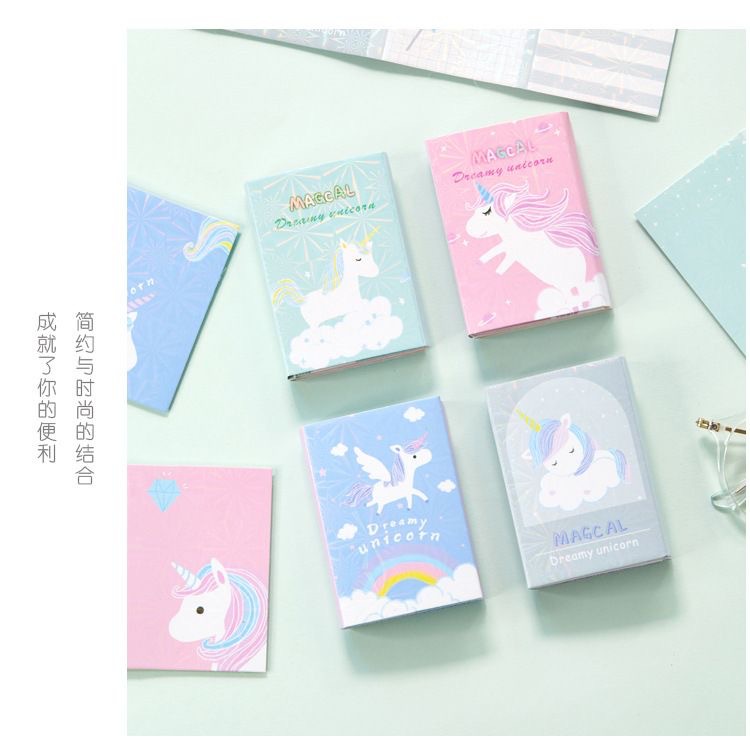 【240张】六折便利贴可爱韩版学生N次贴独角兽多规格创意留言记事详情7