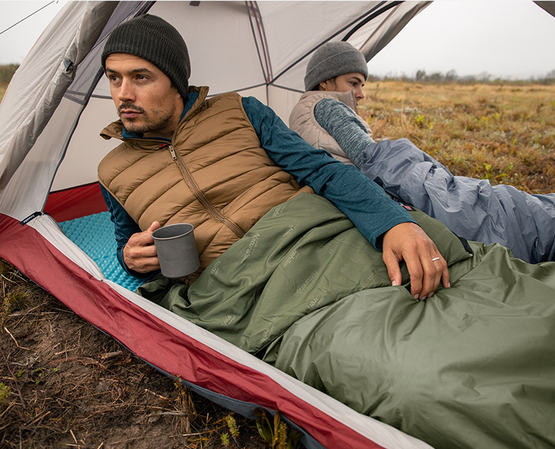 Naturehike mini envelope sleeping bag, outdoor camping sleeping pad, ultra-light and portable, can be spliced together pic 6