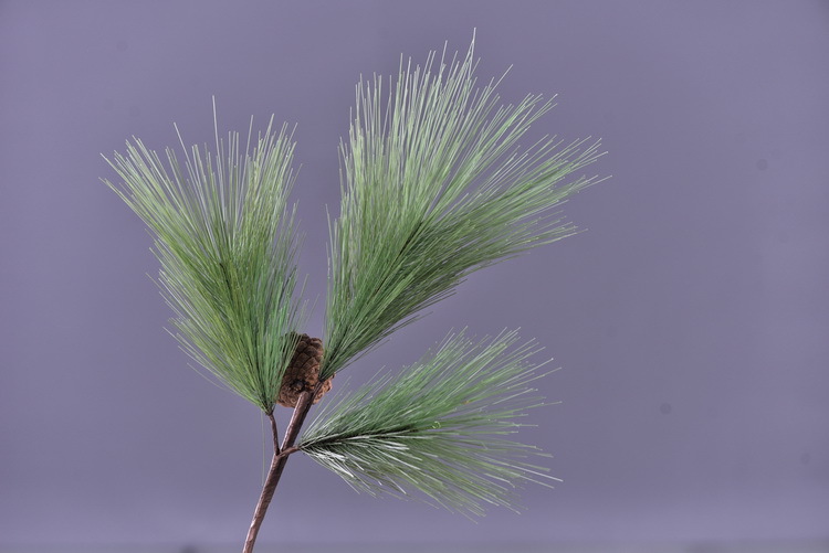 Factory direct sales of artificial Masson pine, Wabi-sabi style, Chinese Zen style artificial plants, wedding and banquet decoration green plants, pine needles pic 5